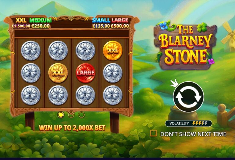 Screenshot 1 van The Blarney Stone – Jackpot Star